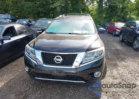 2015 Nissan Pathfinder Sl z USA, uszkodzony, nr VIN 5N1AR2MM9FC687193